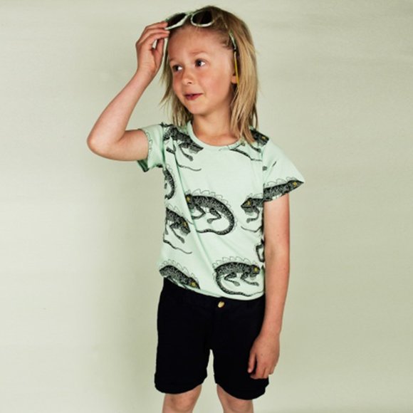 Mini Rodini Chino Shorts Navy - Picture 5 of 5